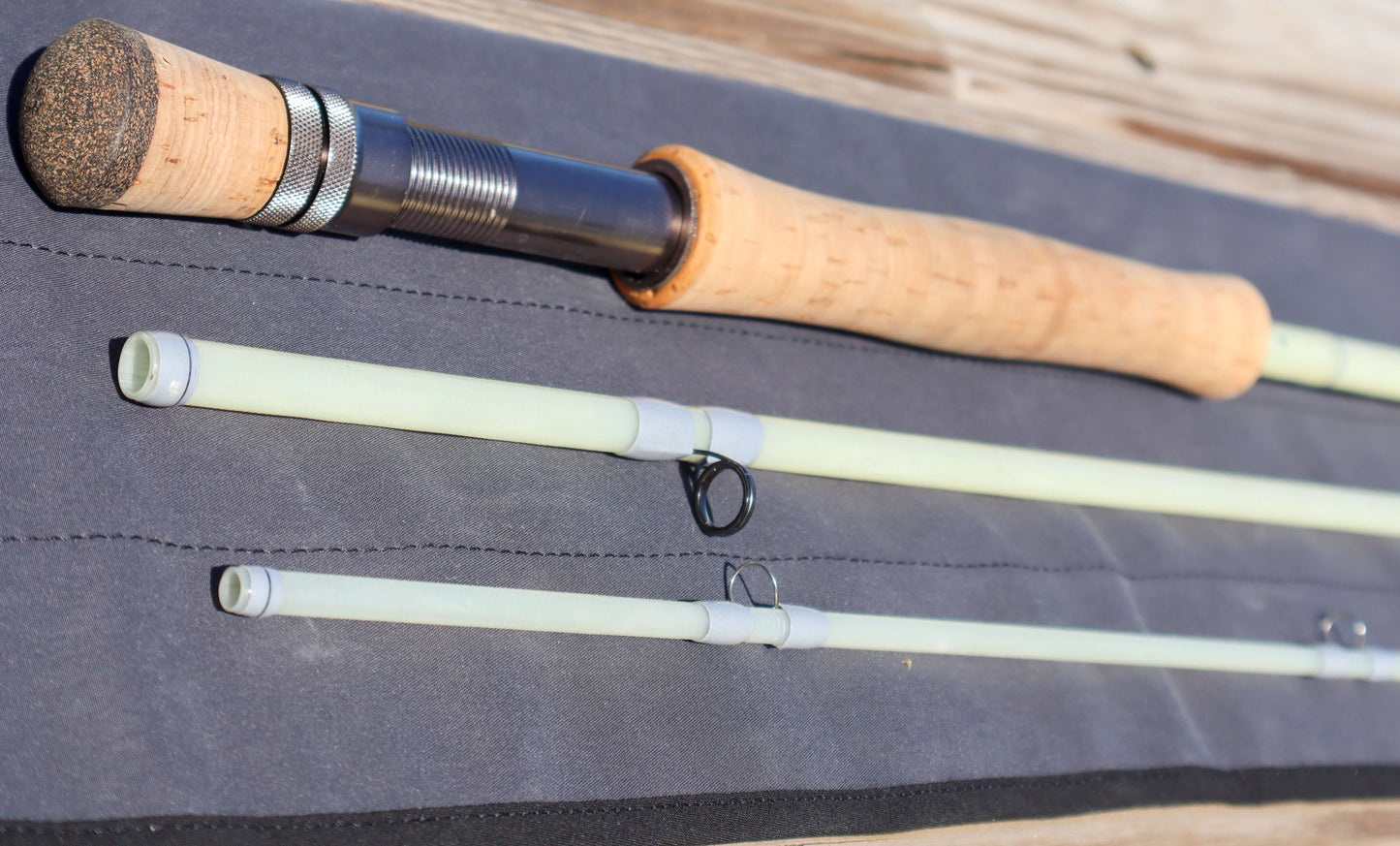 Solstice Glass 8'9" Flats Weight- 3pc | Handcrafted Fly Rod