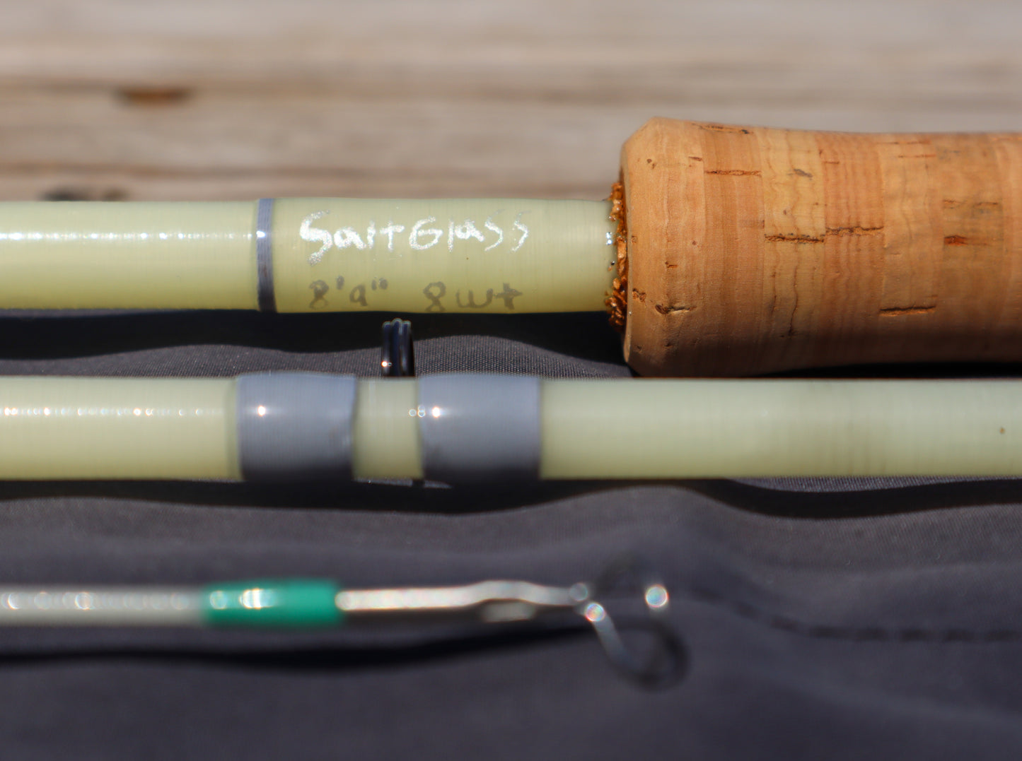 Solstice Glass 8'9" Flats Weight- 3pc | Handcrafted Fly Rod