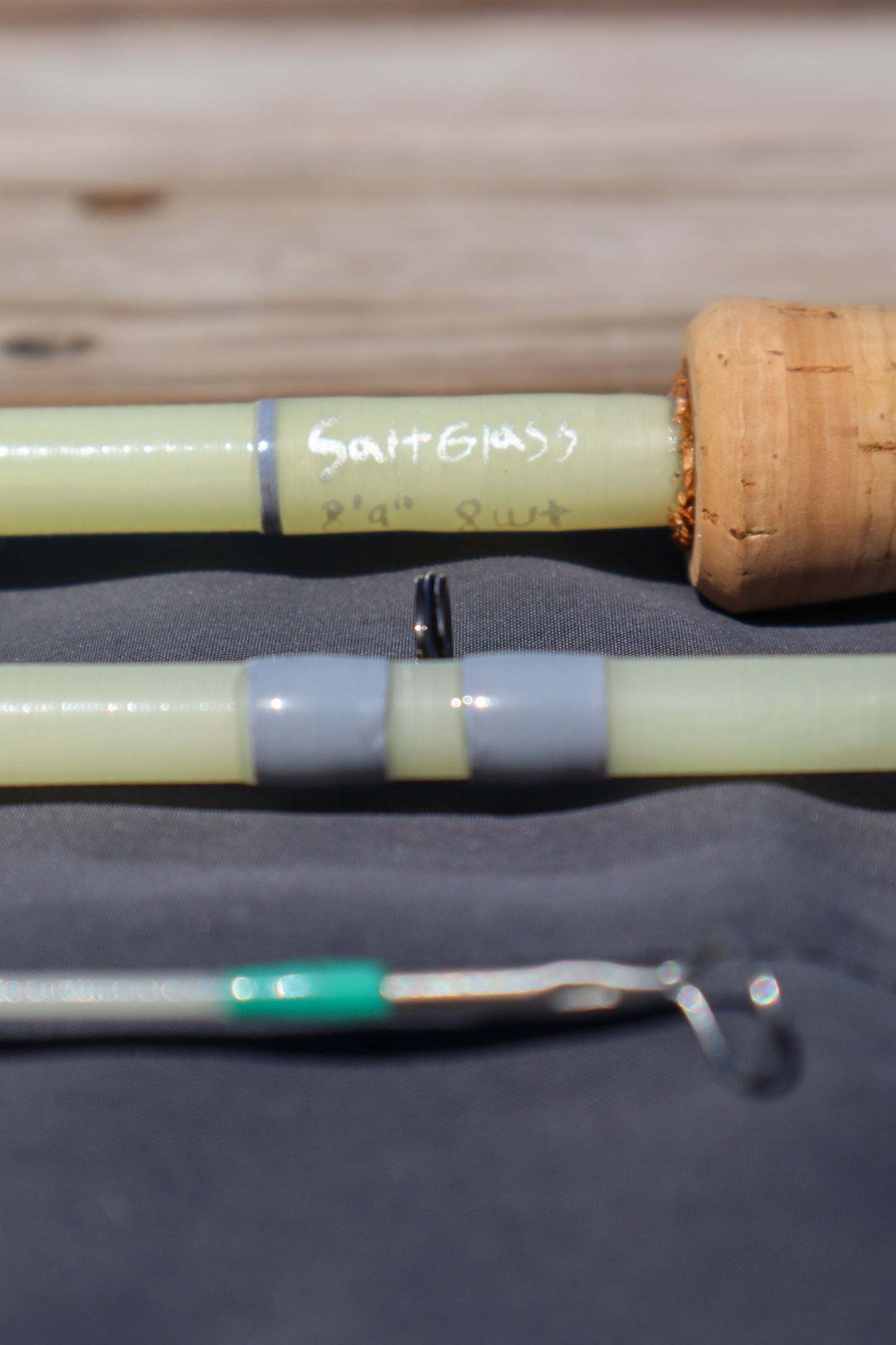 Solstice Glass 8'9" Flats Weight- 3pc | Handcrafted Fly Rod